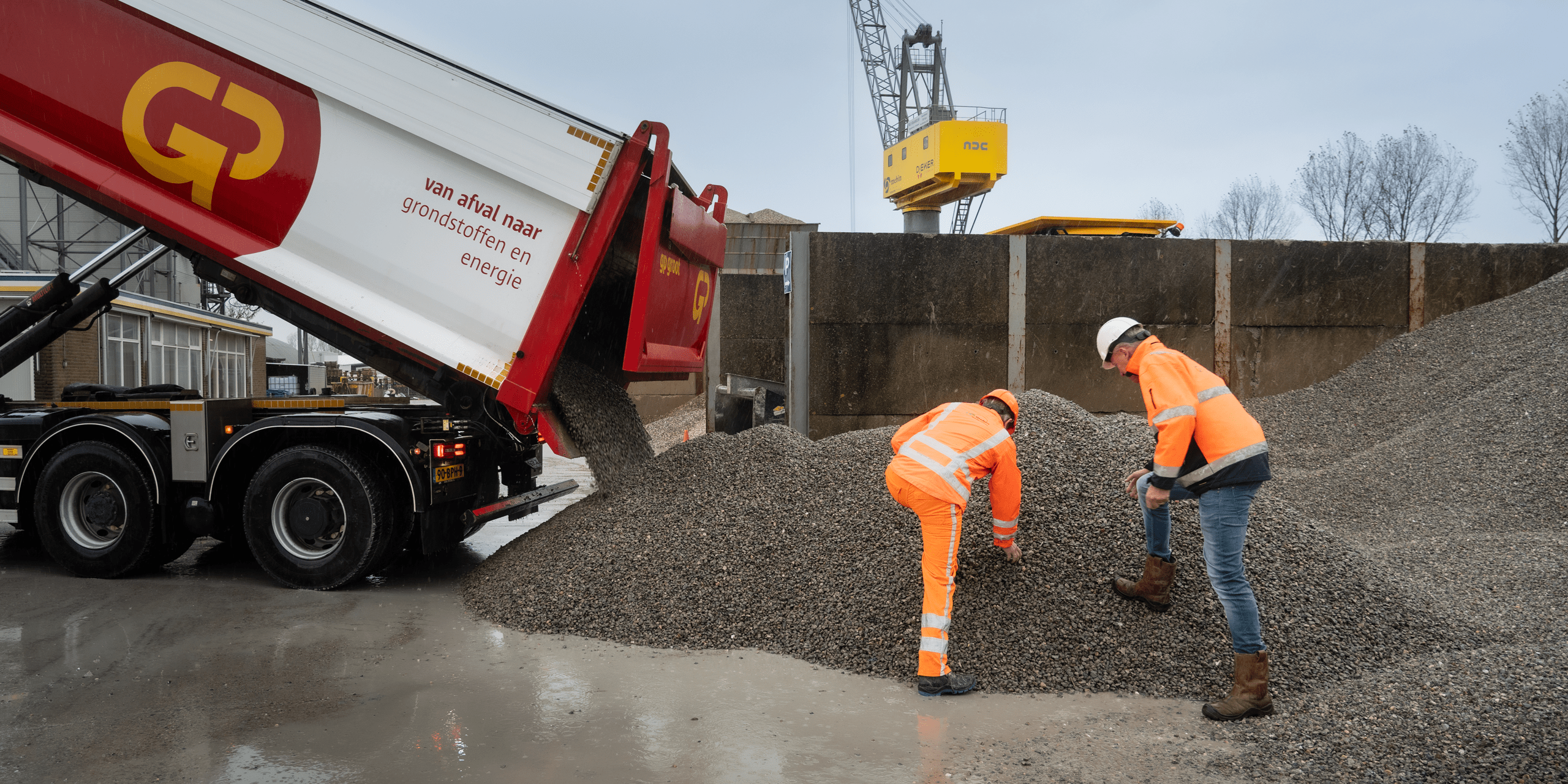 Circulair betongranulaat
