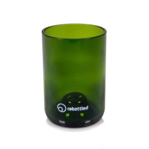 Rebottled drinkglas