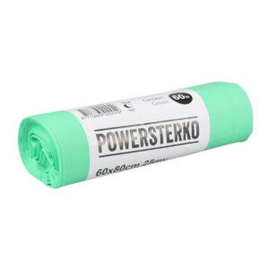 powersterko afvalzak groen bonton 60 liter