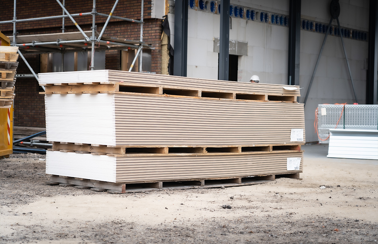 circulair in de bouw gipsplaten voorbeeld ondernemen
