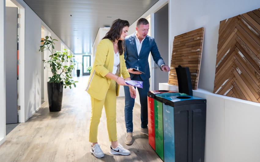 Afval verminderen in bedrijfsprocessen